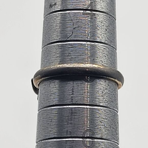 Vintage Avon Dogwood Apple Blossoms Silver Tone & Gold Tone Ring (5) - Picture 8 of 8